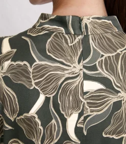 Lange jurk in de vorm van