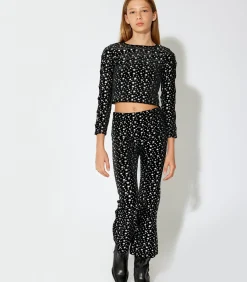 Lange mouw Ronde kraag Blouse