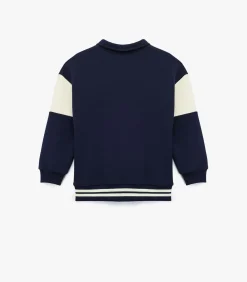 Lange Mouwen Polo Hals Sweatshirt Kinderen