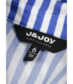 Lange shirtjurk met riem