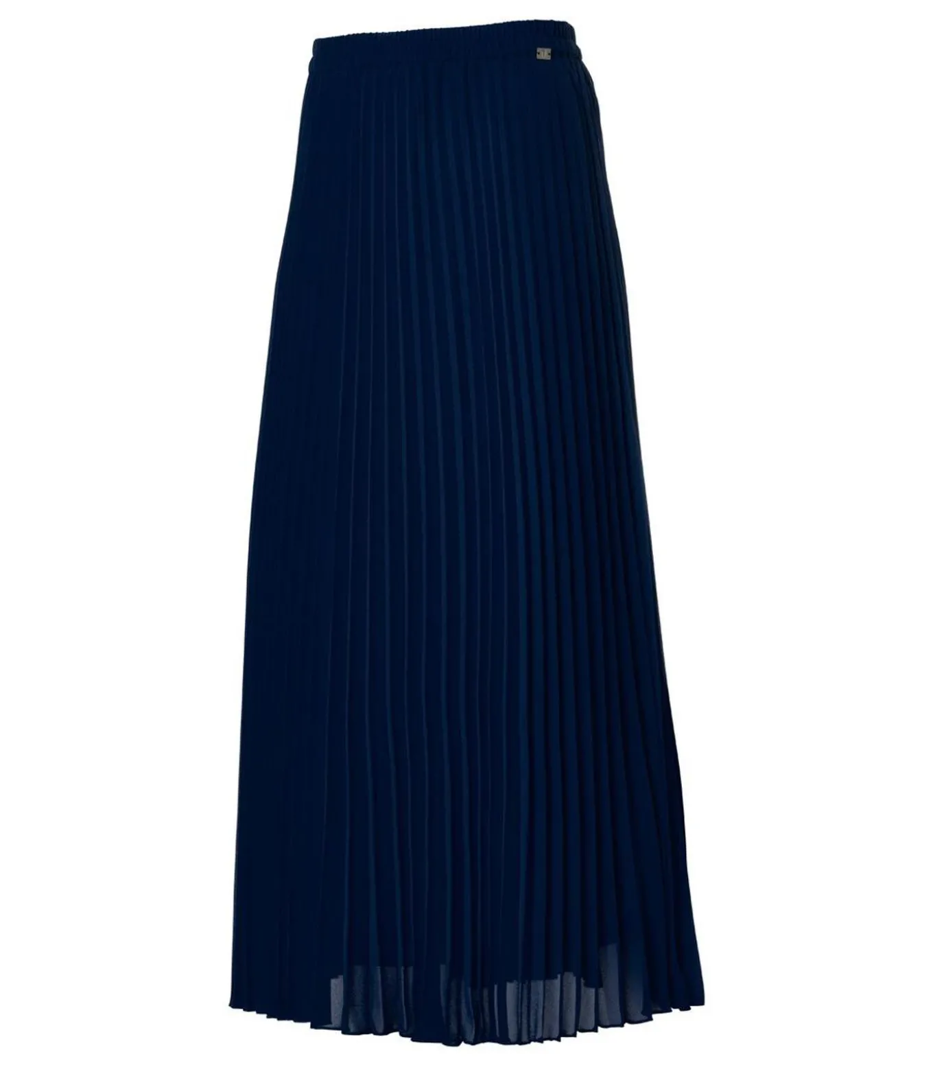 Lara Plisse Rok Navy