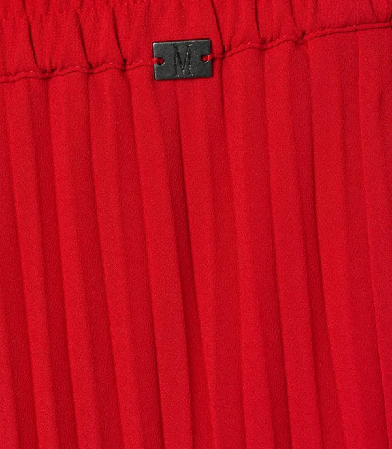 Lara Plisse Rok Rood