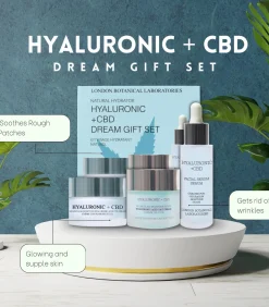 LBL- Hyaluronic + CBD Dream Gift Set (serum + vochtinbrengende crème + oog)