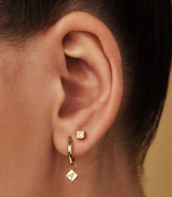 Le Carré Oorbellen goudkleurig IB360084-N