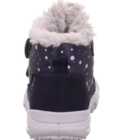 Leer/Textiel Enkellaarzen