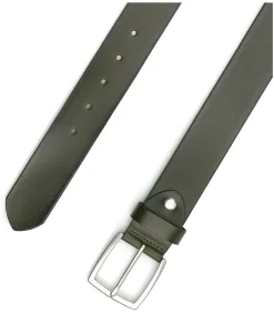 Leren Riem Groen Washed