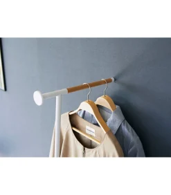 Leunend Stoomreiniger Kledingrek - Tower - Wit