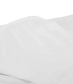 Lichtgewicht synthetisch zomerdekbed in wit polyester 240x260 cm