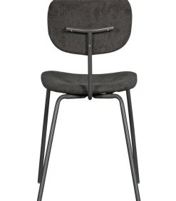 Link Eetkamerstoelen - Polyester - Bruin/Grijs - Set van 6
