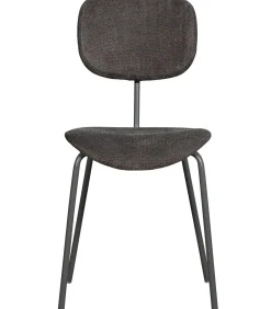 Link Eetkamerstoelen - Polyester - Bruin/Grijs - Set van 6