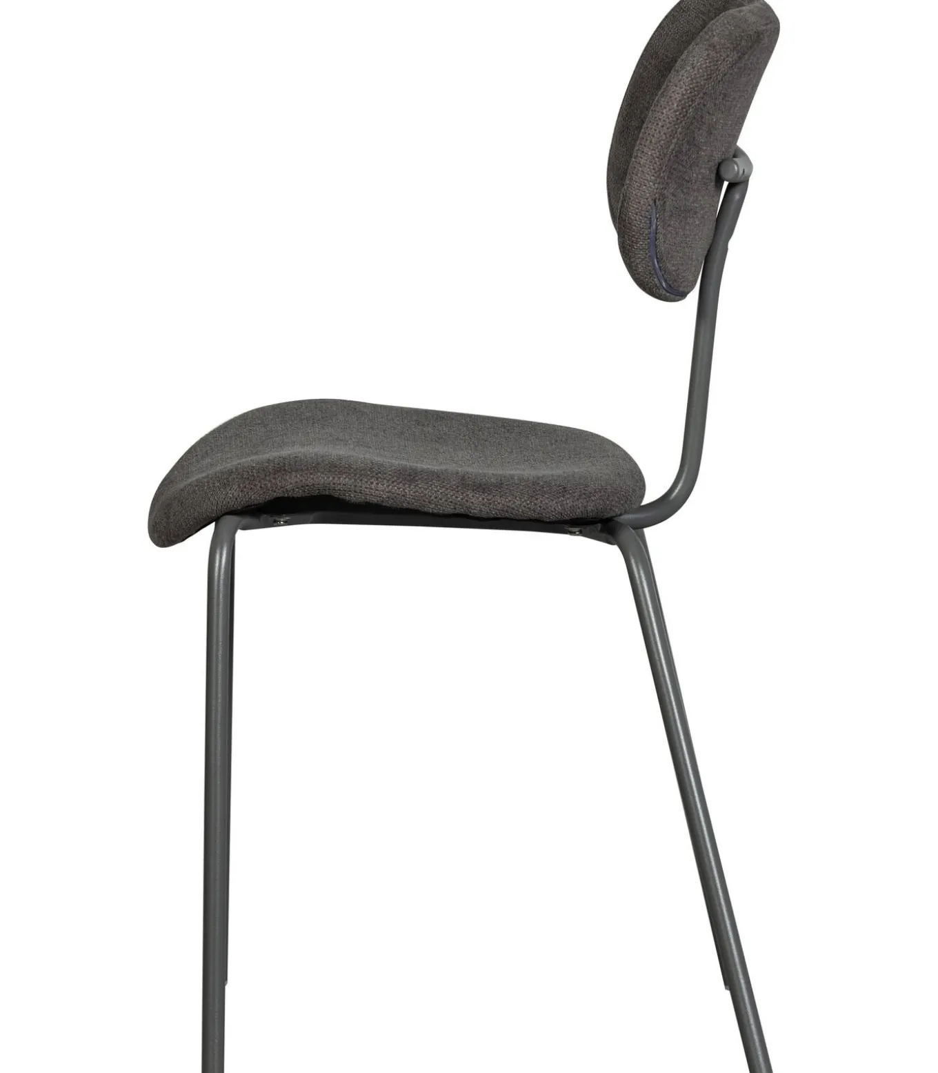 Link Eetkamerstoelen - Polyester - Bruin/Grijs - Set van 6