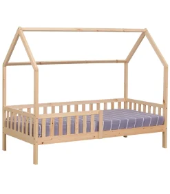 Lit cabane pour enfant 190x90cm en bois MARCEAU