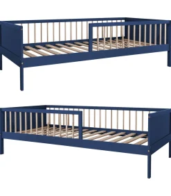 Lit pour enfant 190x90cm bleu foncé ADAM