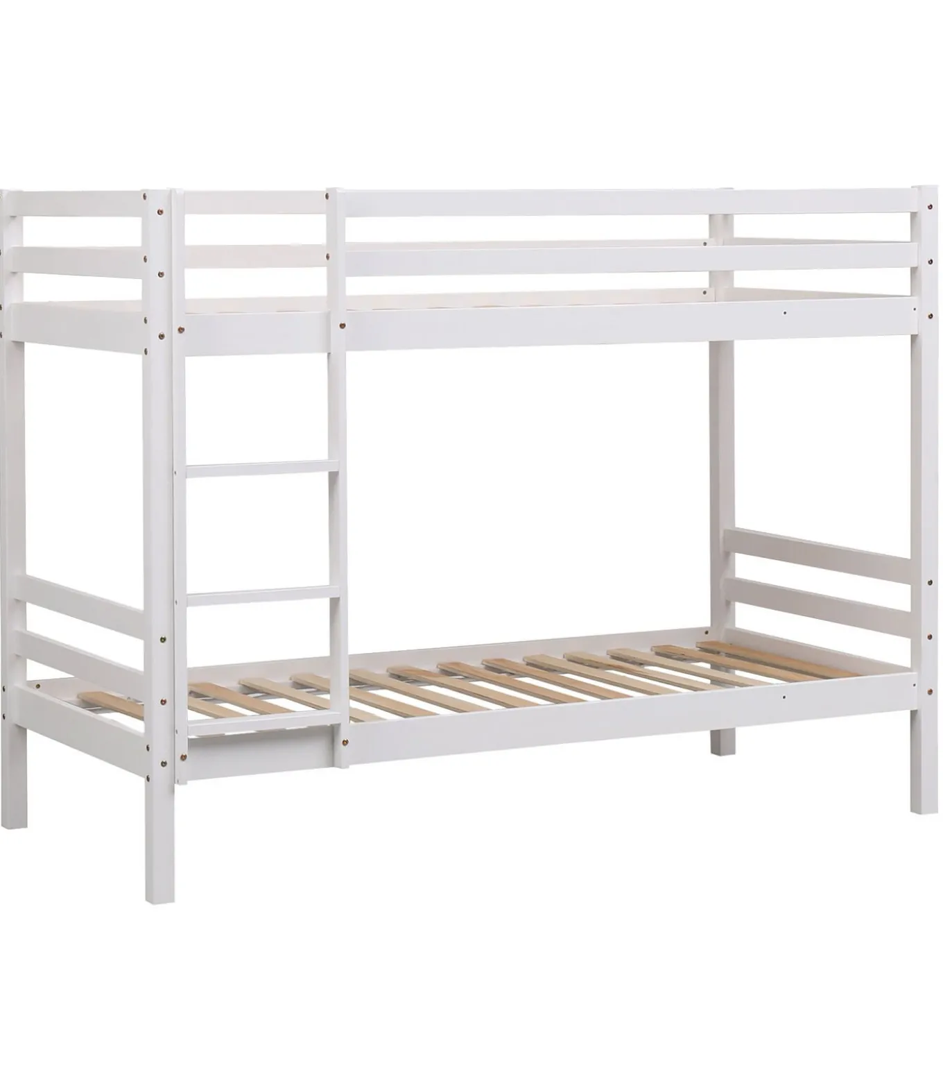 Lits superposés pour enfants 190x90cm blanc AMBRE
