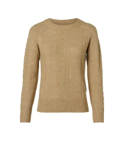 Liv Lurex Trui Zand / Goud