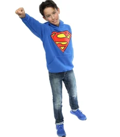 LOGO - Trui met kap - Blauw