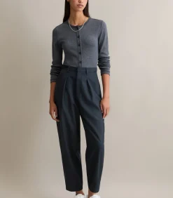 Longsleeve met knoopsluiting slim