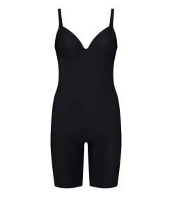 Low Back Korte Bodysuit | Zwart L