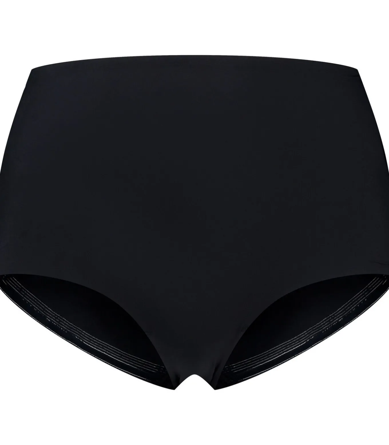 Low Back Midden Taille Slip | Zwart Xl