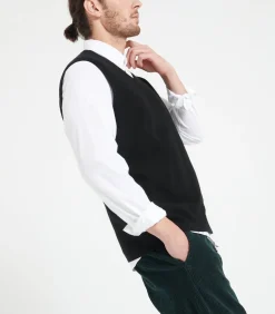 LUKE 9 Mouwloos vest - 100% kasjmier