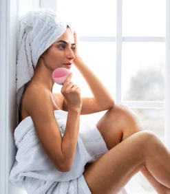 LUNA 4 mini Gezichtsreiniger Alle Huidtypen, Pearl Pink