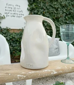 Luxe - Aardewerk - Medium - Karaf - Wit