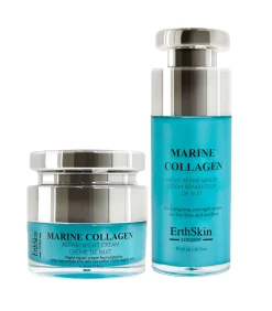 Marine Collagen Nachtcrème + Marine Collagen Nachtreparatieserum