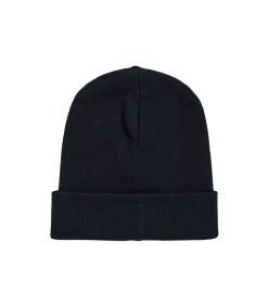 Marineblauwe beanie "Verth" met Polo Club-logo in jacquard