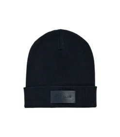 Marineblauwe beanie "Vito" met Polo Club-label