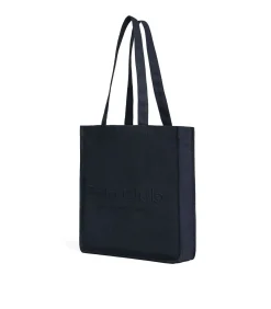 Marineblauwe tote bag Sloane met Polo Club-opdruk Established 2012