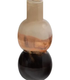 Marjon Vaas - Handgevormd - Glas - Bruin - 30x14x14