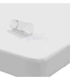 Matrasbeschermer waterdicht 140x200 cm wit