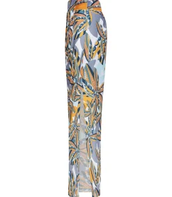 Maxi rok Palm - Caribbean Jungle