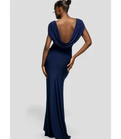 Maxi-jurk “Cowl Plunge Draped Mermaid Maxi Dress”