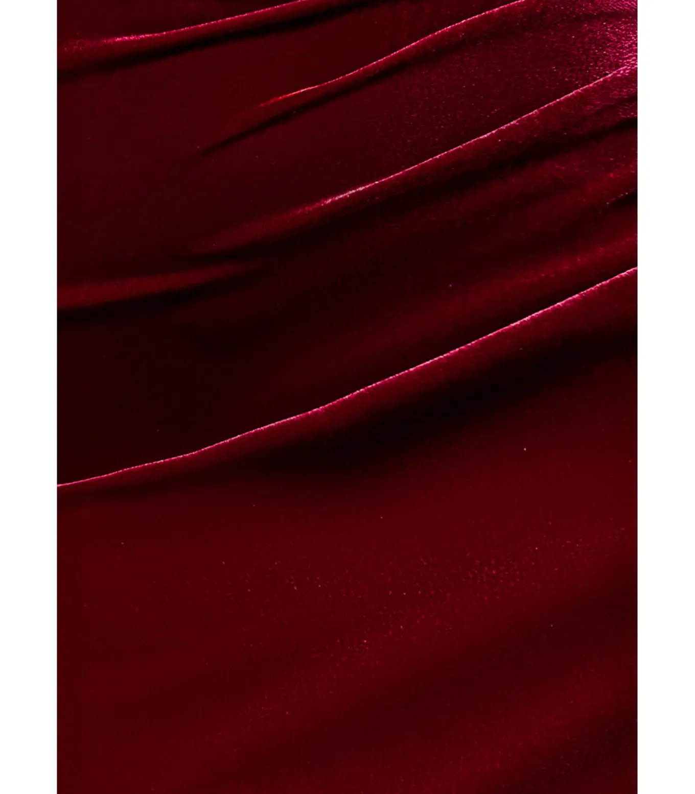 Maxi-jurk “Off The Shoulder Deep Plunge Velvet Maxi Dress”