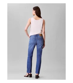 Mid Rise Slim Indigo