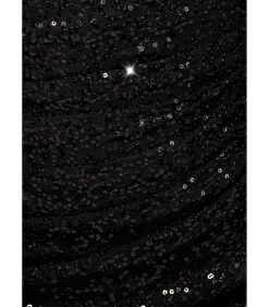 Midi-jurk “Sequin Cowl One Shoulder Midi Dress”