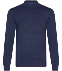 Milacio Turtle Neck Navy