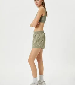 Mini Hardloopshort Hoog en Biye Detail