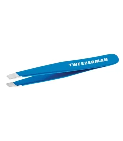 Mini Slant Tweezer Bahama Blue