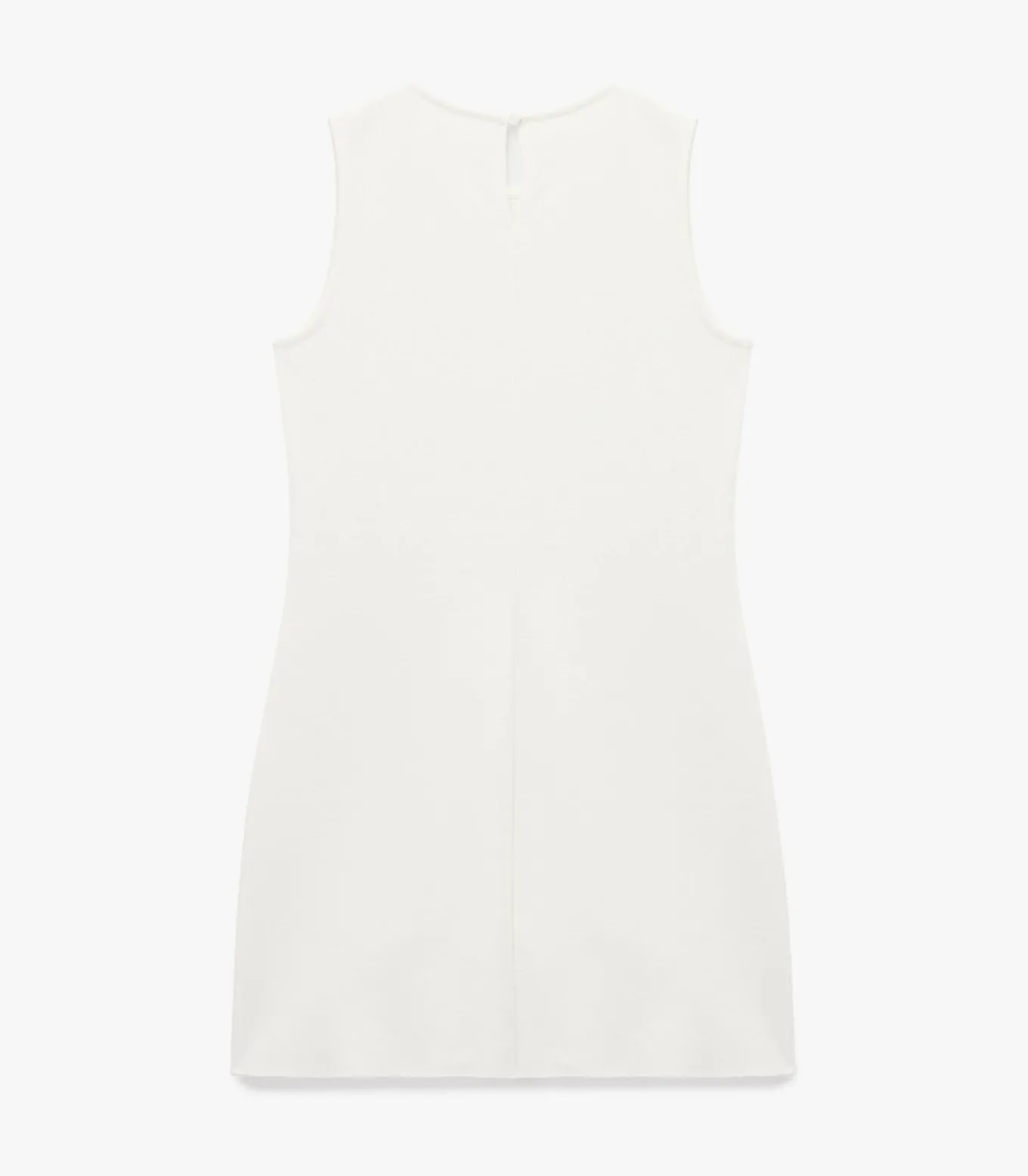 Mini-jurk Mouwloos Strass