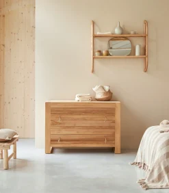 Minimalys - Massief teakhouten ladekast