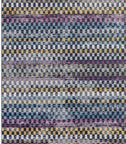 Modern platgeweven tapijt CHESS