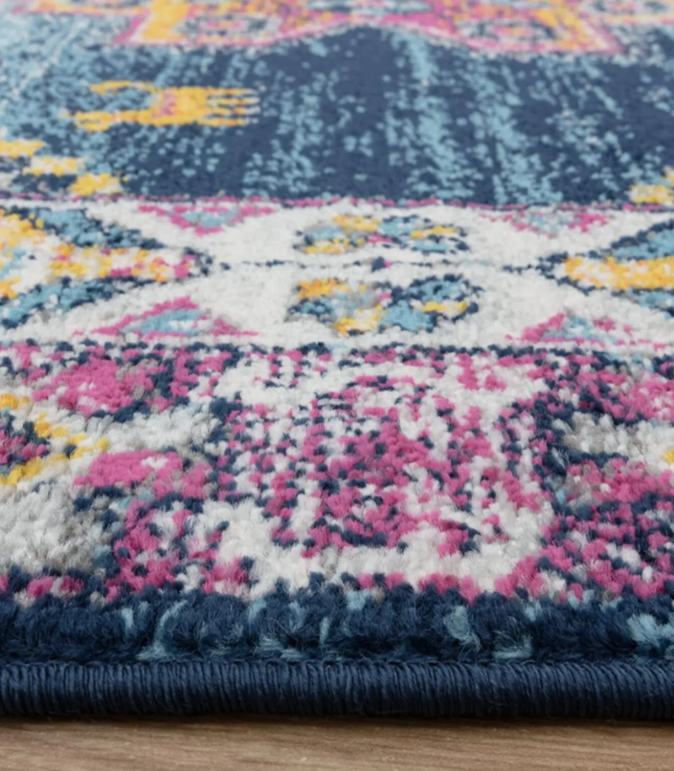 Modern platgeweven tapijt CROWN