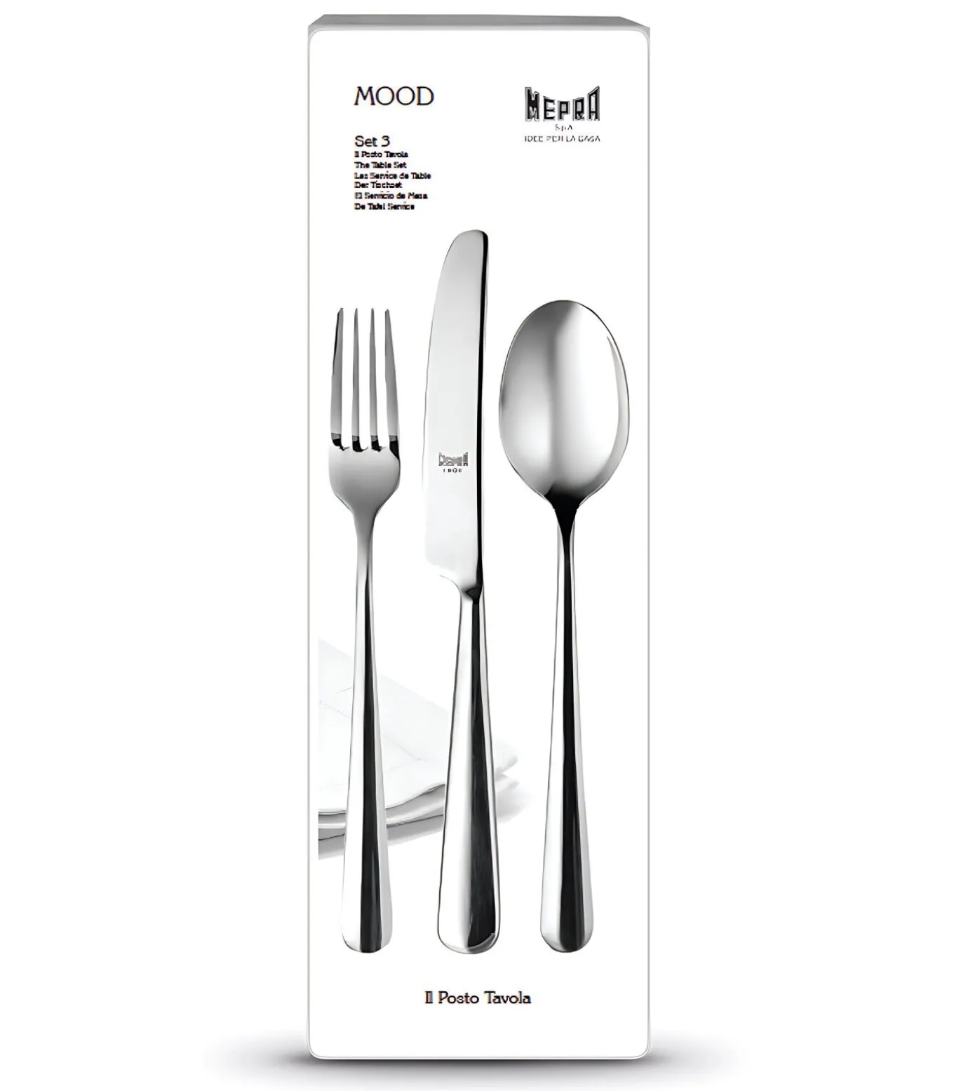 Mood Giftset 3 Dlg Tafelbestek (1Pers)