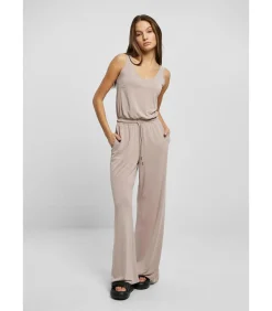 Mouwloze jumpsuit modal grote maten vrouwen
