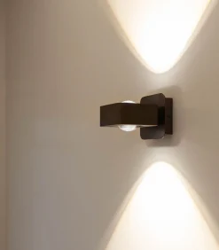 Myrom - Wandlamp - Brons