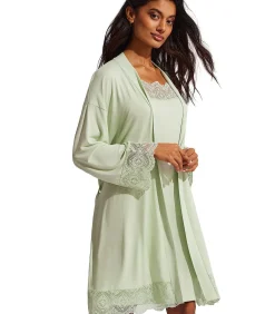 Negligé van kant Matilda