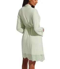 Negligé van kant Matilda