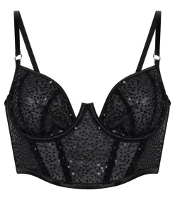 Niet-voorgevormde longline beugel bh Elle